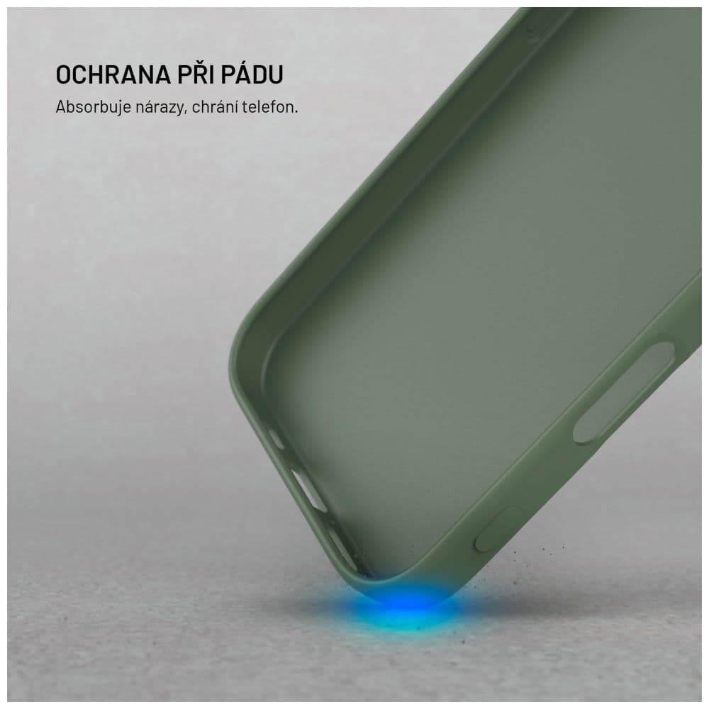 TPU gelový kryt FIXED ReStory pro Apple iPhone 13, zelený - náhled 4