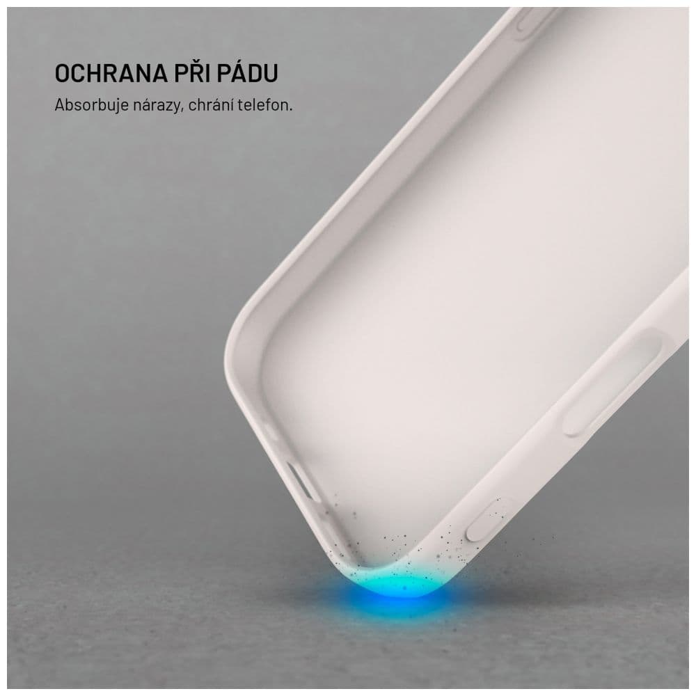 TPU gelový kryt FIXED ReStory pro Apple iPhone 16 Pro, šedý - náhled 4