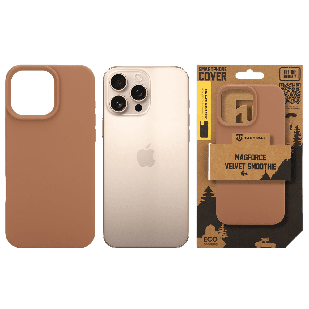 Zadní kryt Tactical MagForce Velvet Smoothie pro Apple iPhone 16 Pro Max Moucha Moose - náhled 5