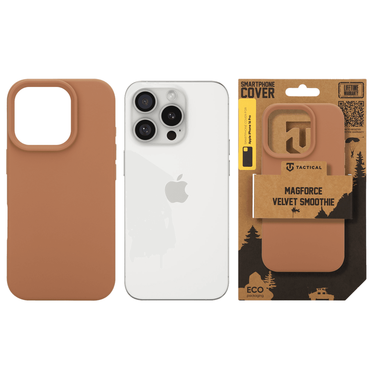 Zadní kryt Tactical MagForce Velvet Smoothie pro Apple iPhone 16 Pro Moucha Moose - náhled 5