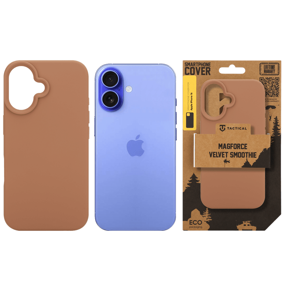Zadní kryt Tactical MagForce Velvet Smoothie pro Apple iPhone 16 Moucha Moose - náhled 5
