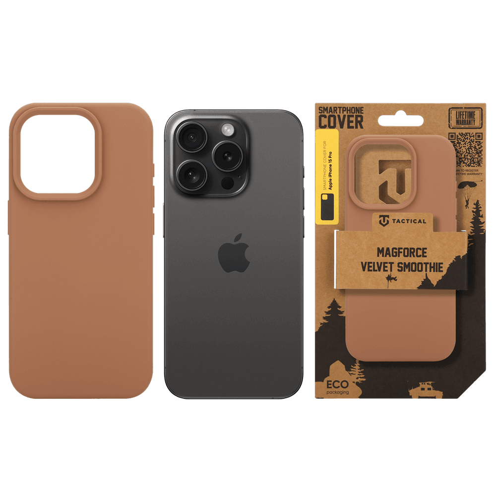 Zadní kryt Tactical MagForce Velvet Smoothie pro Apple iPhone 15 Pro Moucha Moose - náhled 5