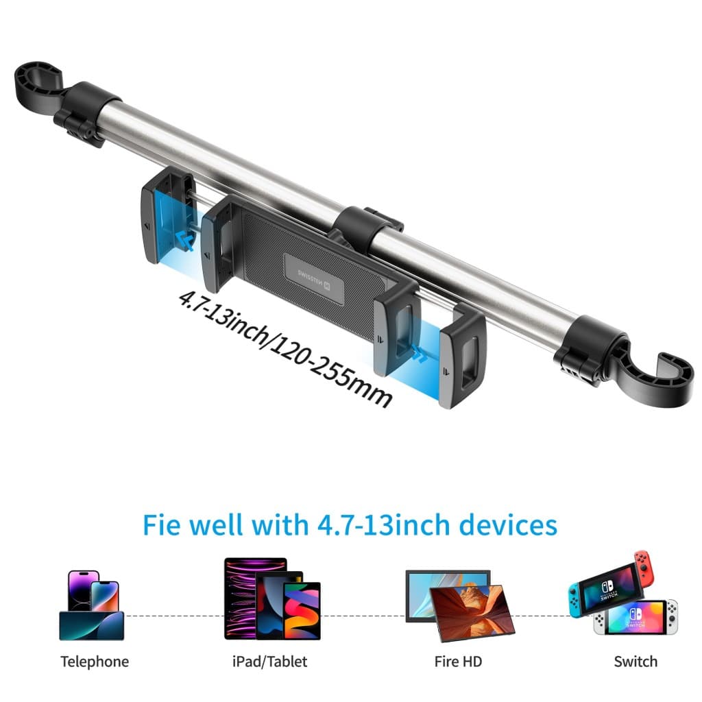 Držák do auta na tablet Swissten S-Grip T2-mop - náhled 5