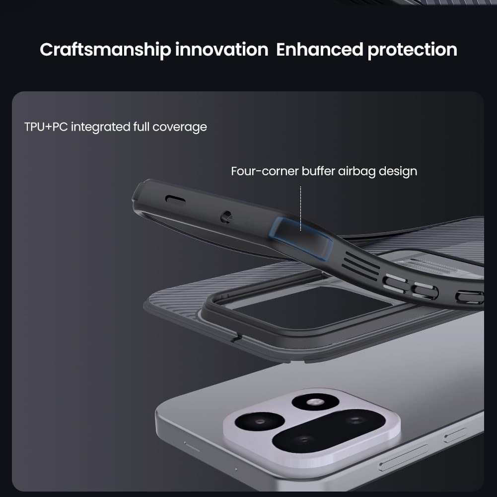 Zadní kryt Nillkin CamShield PRO pro OnePlus 15 Transparent Black - náhled 5