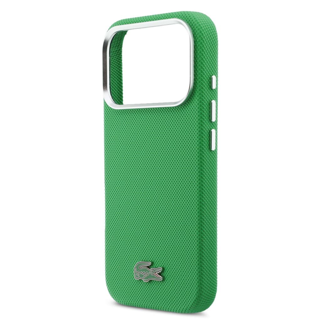 Zadní kryt Lacoste Iconic Petit Pique Metal Logo MagSafe pro iPhone 17 Pro Green - náhled 5