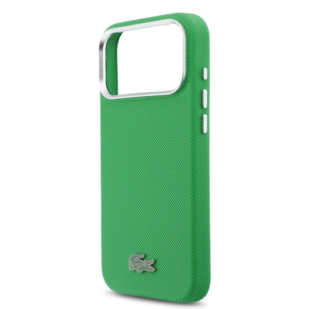 Zadní kryt Lacoste Iconic Petit Pique Metal Logo MagSafe pro iPhone 17 Pro Max Green - náhled 5