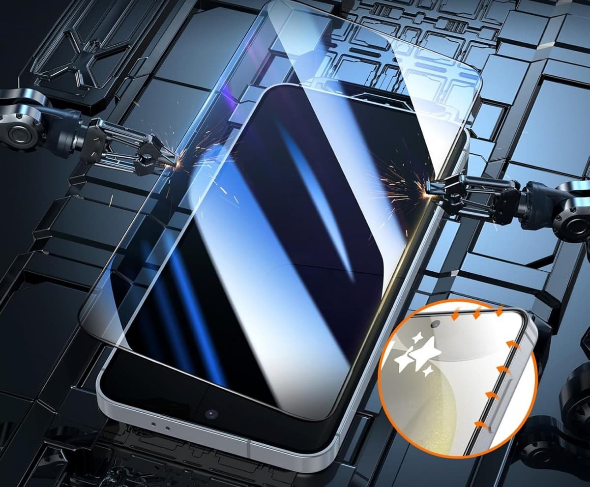 Tvrzené sklo Swissten full glue, color frame, case friendly pro Samsung Galaxy A57 5G černé - náhled 5
