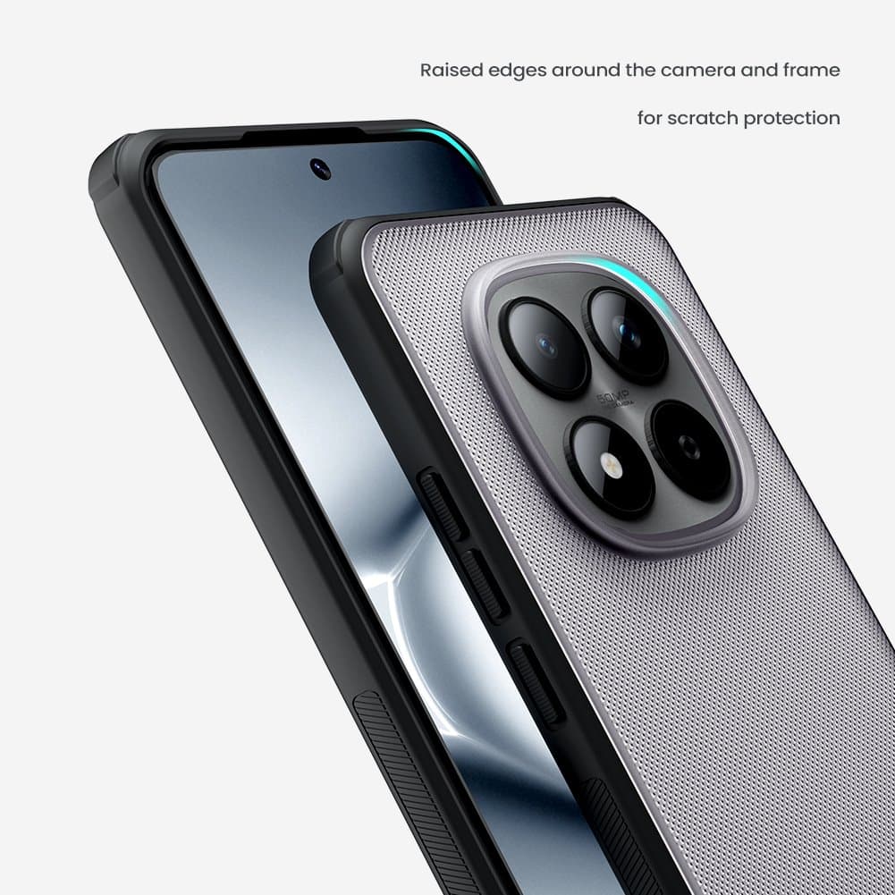 Zadní kryt Nillkin Super Frosted PRO pro Xiaomi Redmi Note 15 Pro 5G Transparent Black - náhled 5