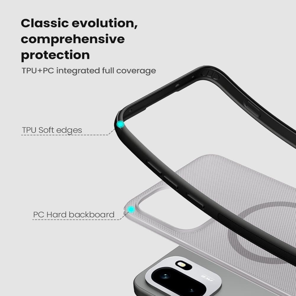 Zadní kryt Nillkin Super Frosted PRO Magnetic pro OnePlus 15R Transparent Black - náhled 5
