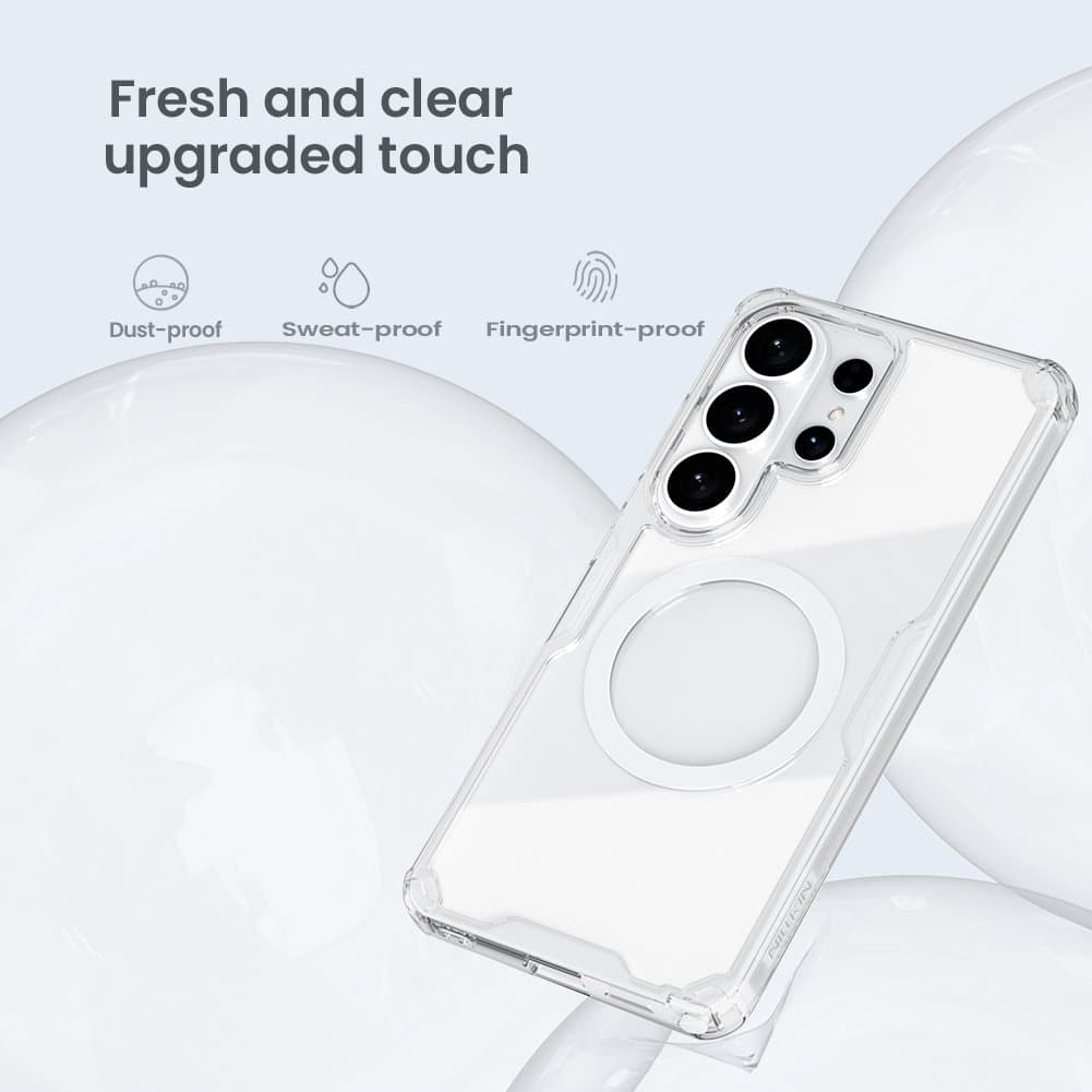 Zadní kryt Nillkin Nature TPU PRO Magnetic pro Samsung Galaxy S26 Ultra Transparent - náhled 5