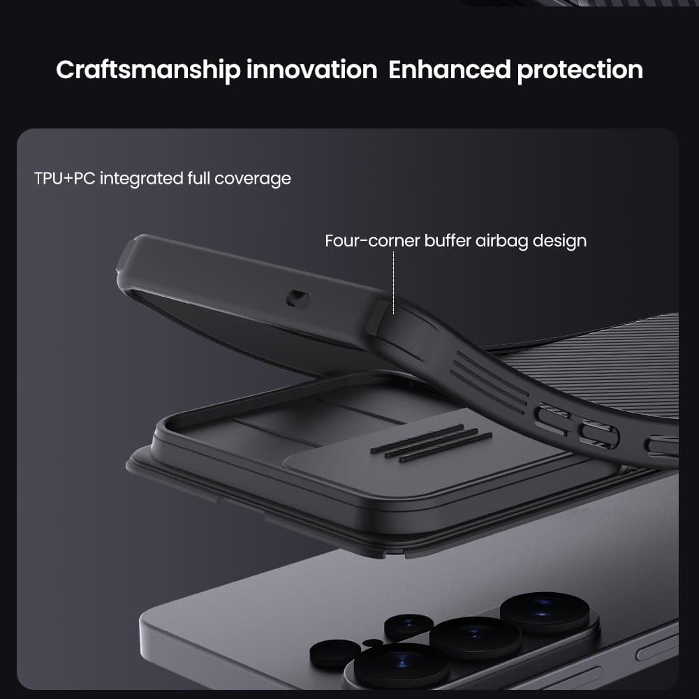 Zadní kryt Nillkin CamShield PRO pro Samsung Galaxy S26 Ultra Black - náhled 5