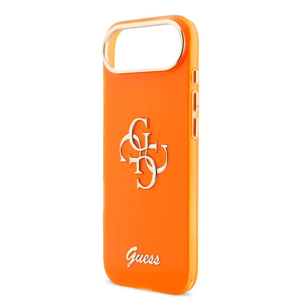 Zadní kryt Guess IML 4G Script Metal Logo pro iPhone Air Orange - náhled 5