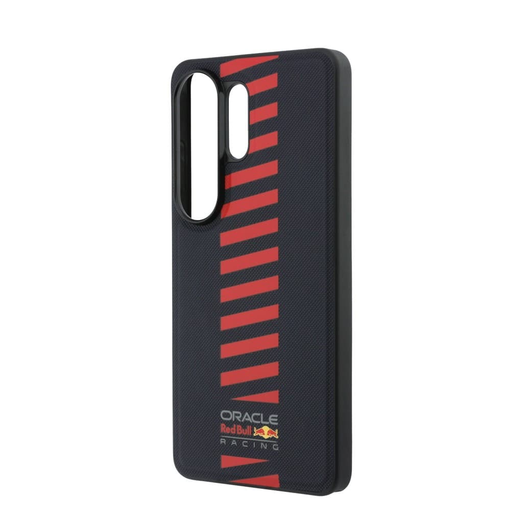 Zadní kryt Red Bull PU Leather Meshed Powerbar Magnetic pro Samsung Galaxy S26 Ultra Navy - náhled 5