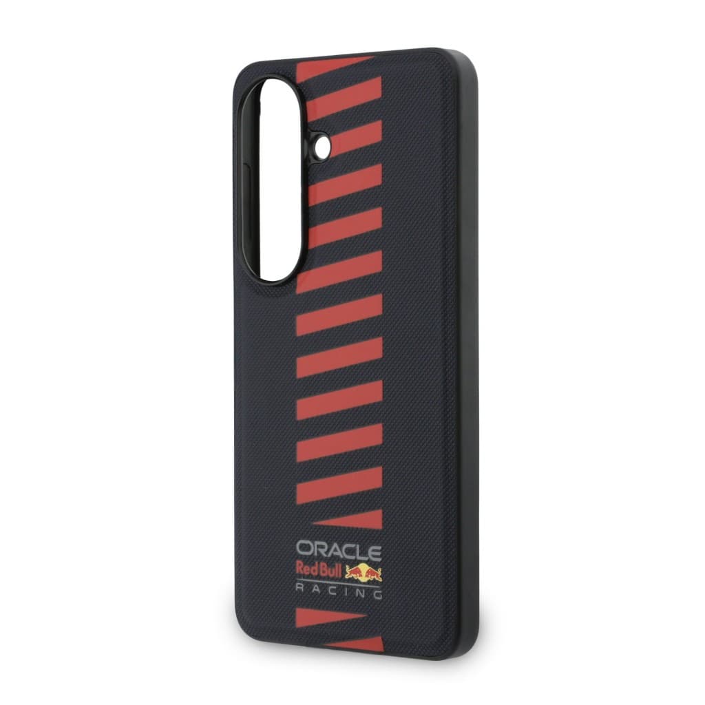 Zadní kryt Red Bull PU Leather Meshed Powerbar Magnetic pro Samsung Galaxy S26+ Navy - náhled 5