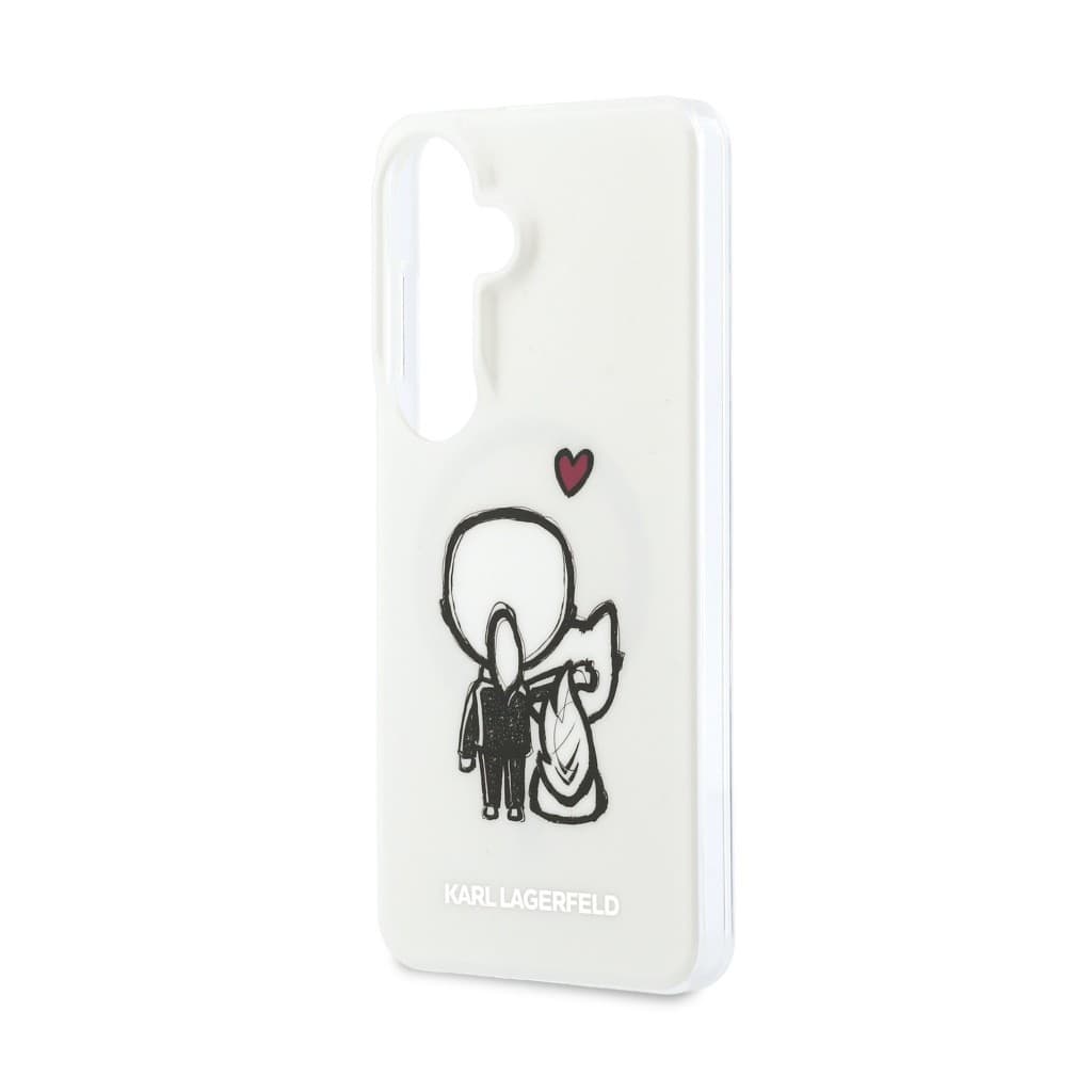 Zadní kryt Karl Lagerfeld IML K&amp;CH Back Logo Magnetic pro Samsung Galaxy S26 průhledný - náhled 5