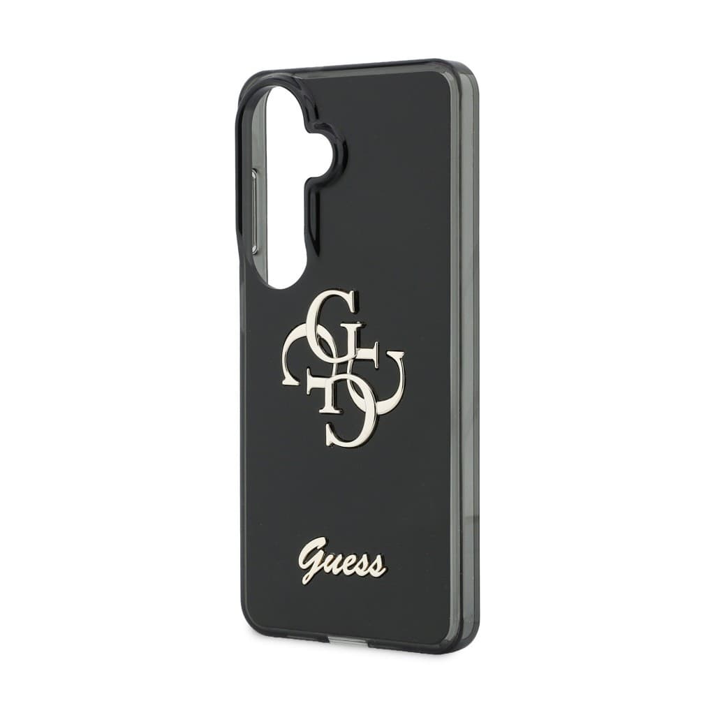Zadní kryt Guess IML 4G Script Metal Logo pro Samsung Galaxy 26 černý - náhled 5