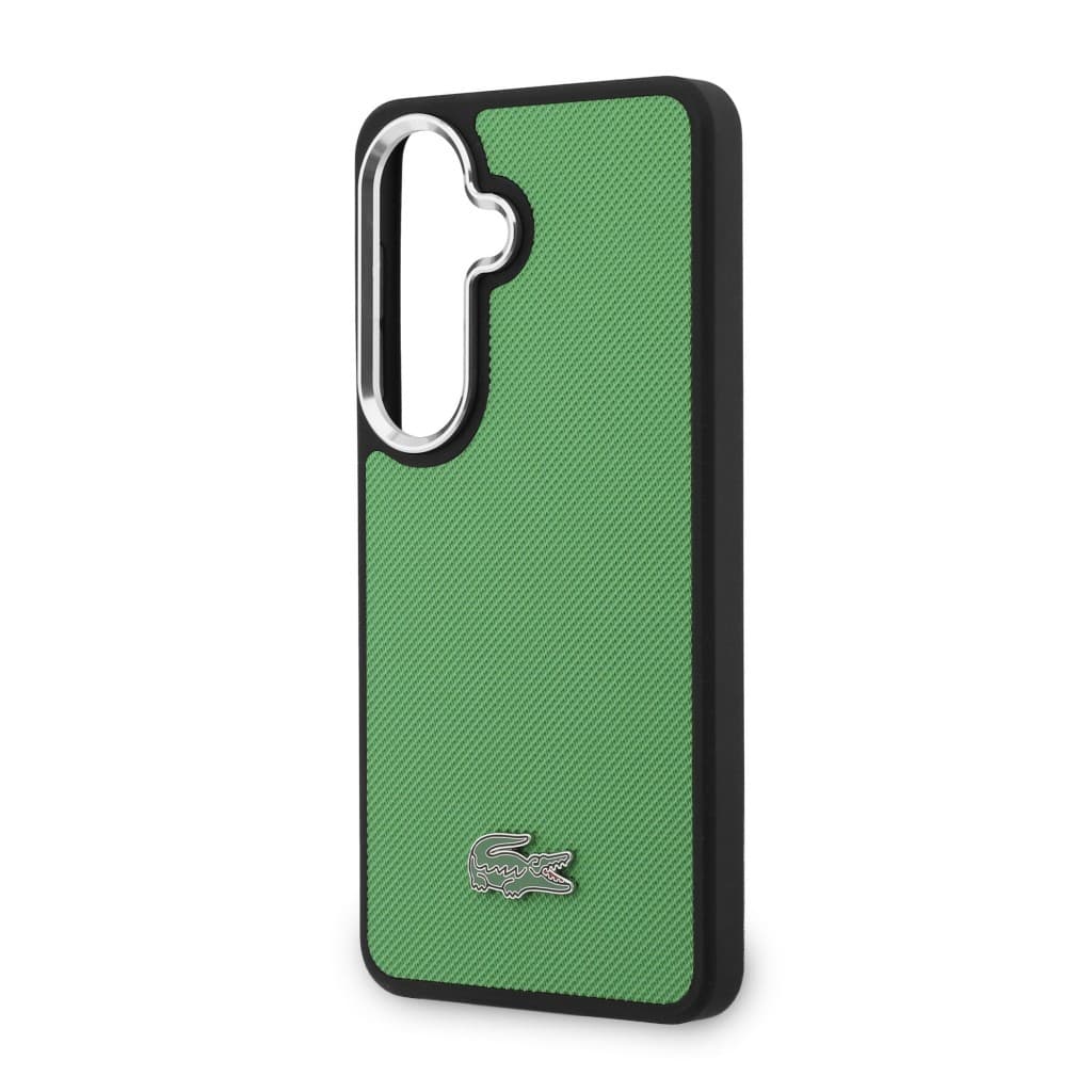 Zadní kryt Lacoste Petit Pique Metal Logo Magnetic pro Samsung Galaxy S26+ Estragon zelený - náhled 5