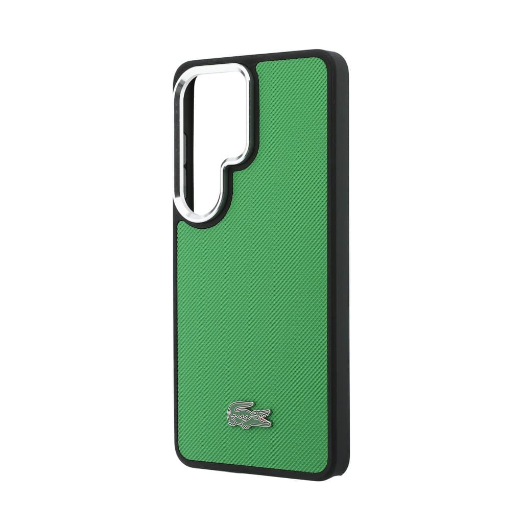 Zadní kryt Lacoste Petit Pique Metal Logo Magnetic pro Samsung Galaxy S26 Ultra Estragon zelený - náhled 5