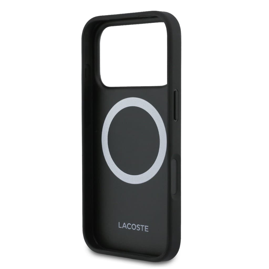 Zadní kryt Lacoste PVC Blend MagSafe + Peněženka pro iPhone 17 Pro hnědý - náhled 5