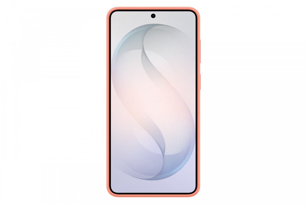 Silikonový magnetický kryt EF-ES947COE Samsung pro Galaxy S26+ Coral Red - náhled 5