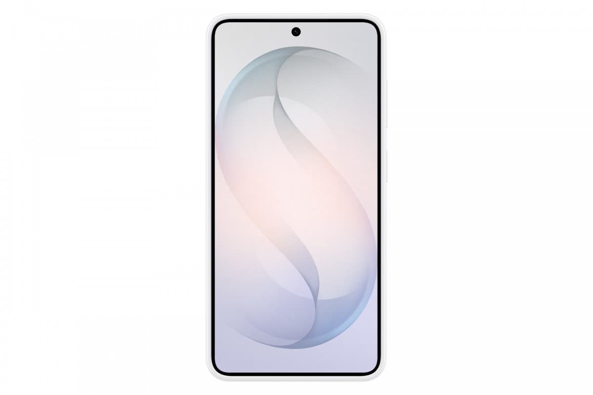 Silikonový magnetický kryt EF-ES942CWE Samsung pro Galaxy S26 bílý - náhled 5