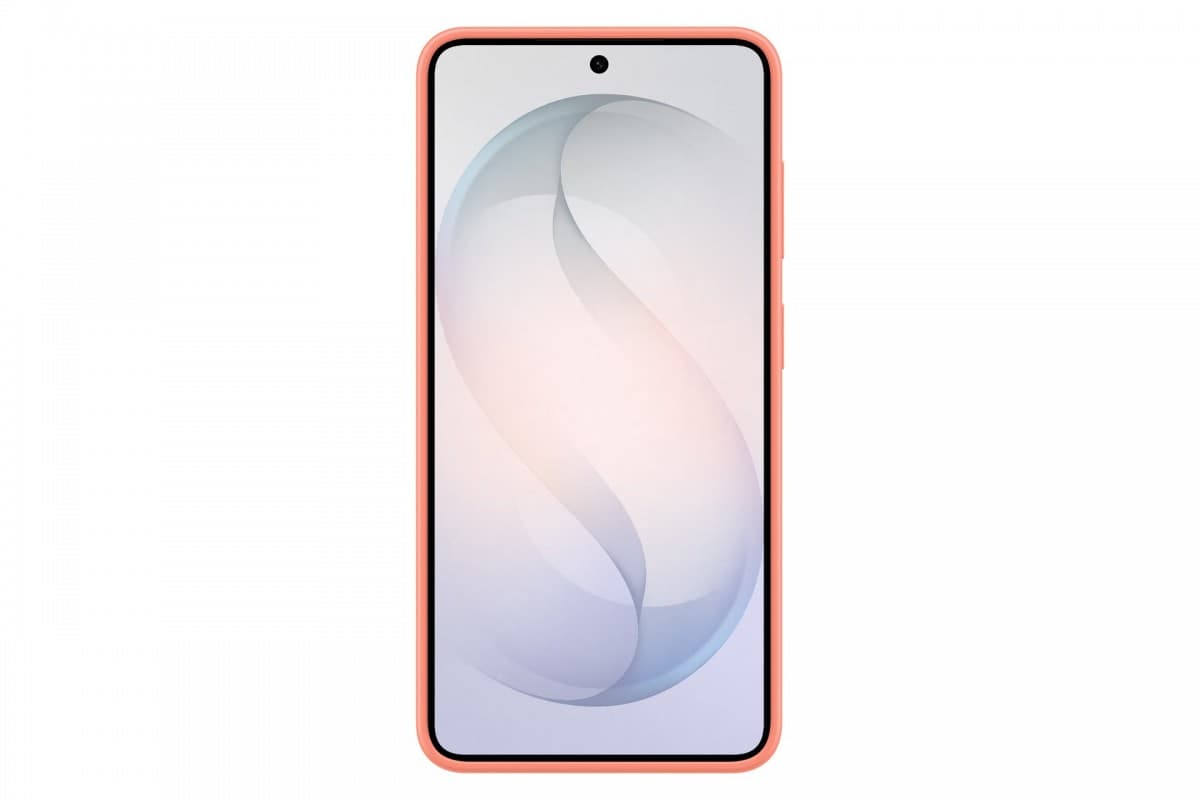Silikonový magnetický kryt EF-ES942COE Samsung pro Galaxy S26 Coral Red - náhled 5