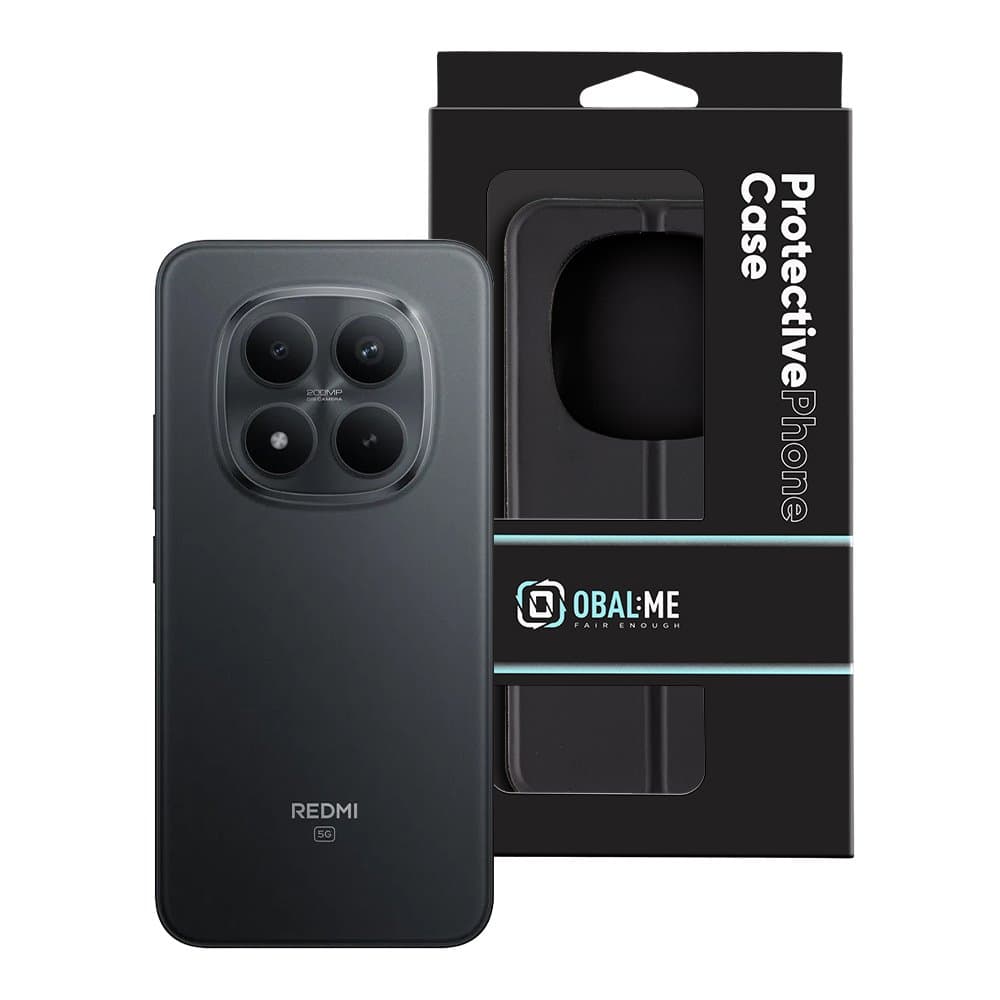 Pouzdro OBAL:ME SmoothTouch pro Xiaomi Redmi Note 15 Pro+ 5G / Poco M8 Pro 5G, černé - náhled 5