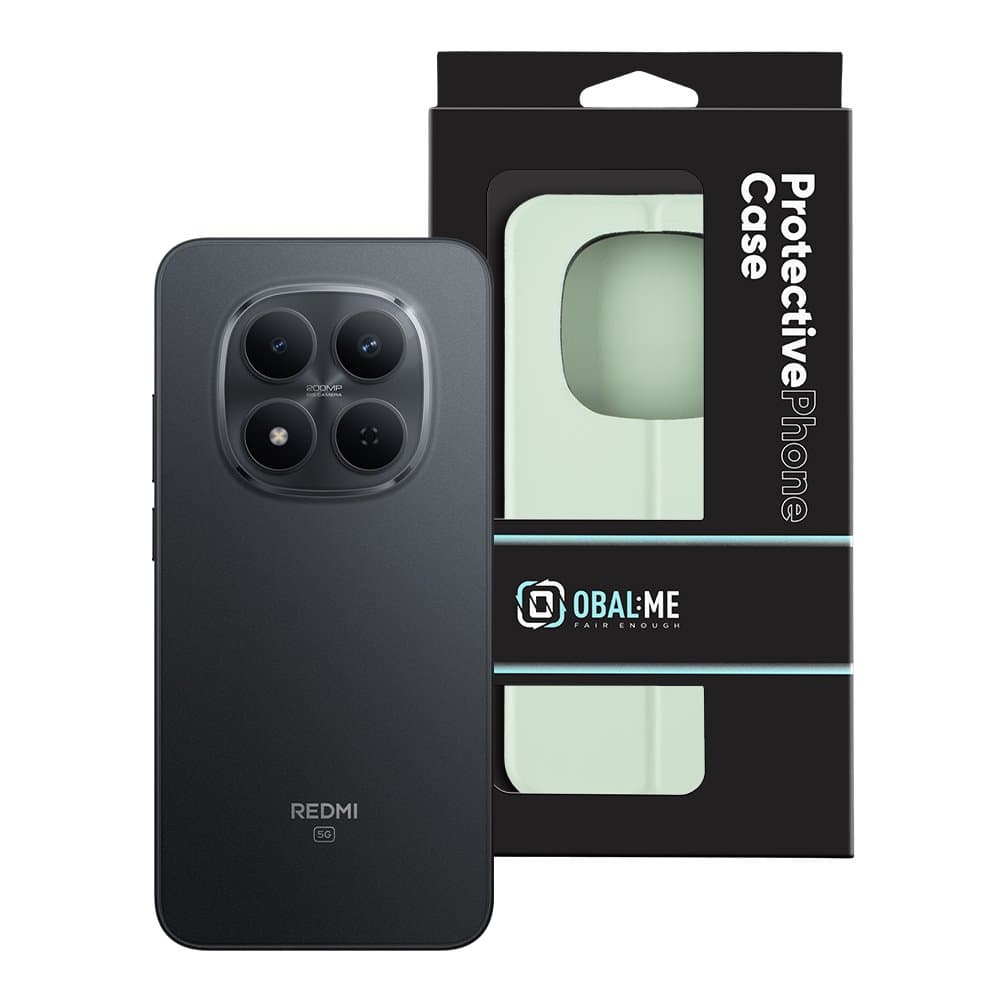 Pouzdro OBAL:ME SmoothTouch pro Xiaomi Redmi Note 15 Pro 5G, mentolově zelené - náhled 5
