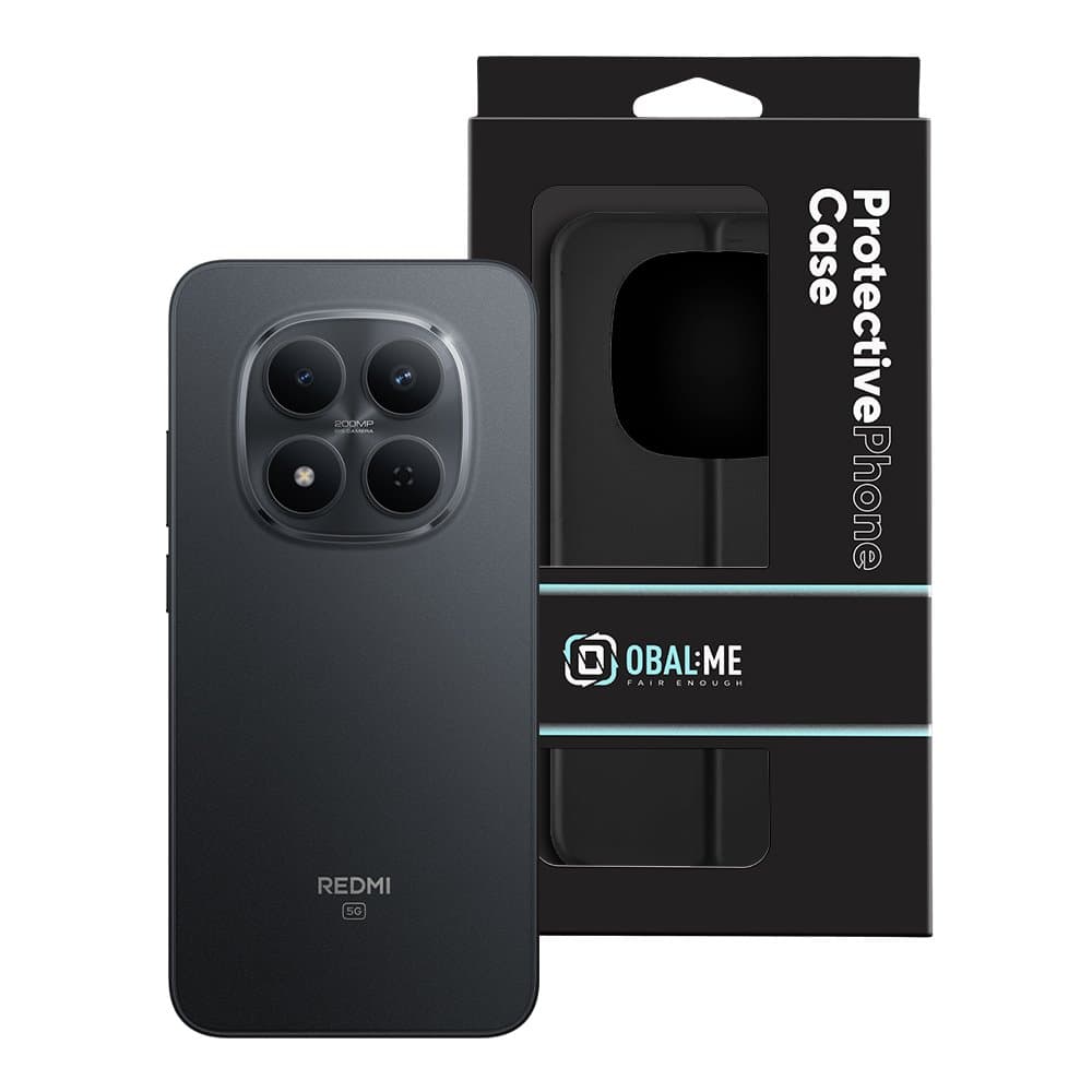 Pouzdro OBAL:ME SmoothTouch pro Xiaomi Redmi Note 15 Pro 5G, černé - náhled 5