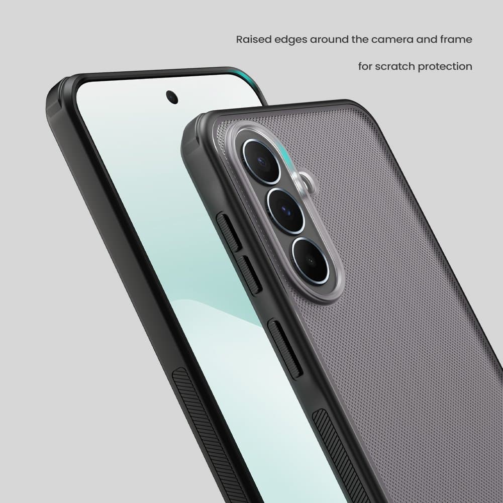 Zadní kryt Nillkin Super Frosted PRO pro Samsung Galaxy A37 průhledně černý - náhled 5