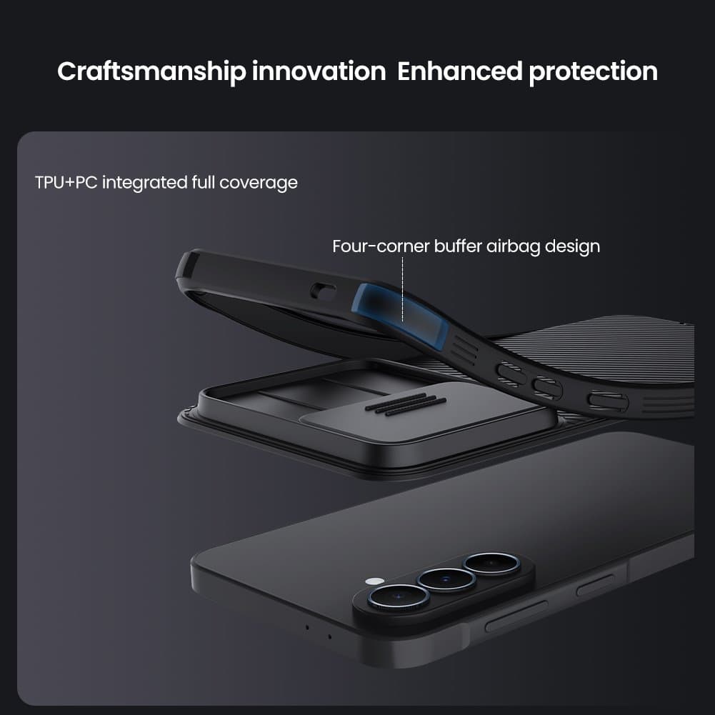 Zadní kryt Nillkin CamShield PRO pro Samsung Galaxy A37 černý - náhled 5