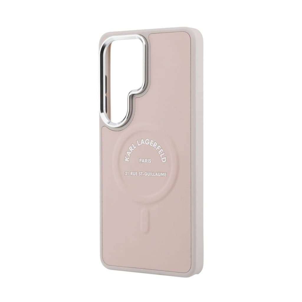 Zadní kryt Karl Lagerfeld PU RSG Logo Magnetic pro Samsung Galaxy S26 Ultra růžový - náhled 5