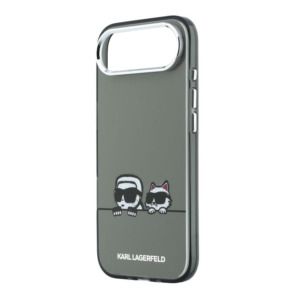 Zadní kryt Karl Lagerfeld IML K&amp;CH Heads Logo MagSafe pro iPhone Air černý - náhled 5