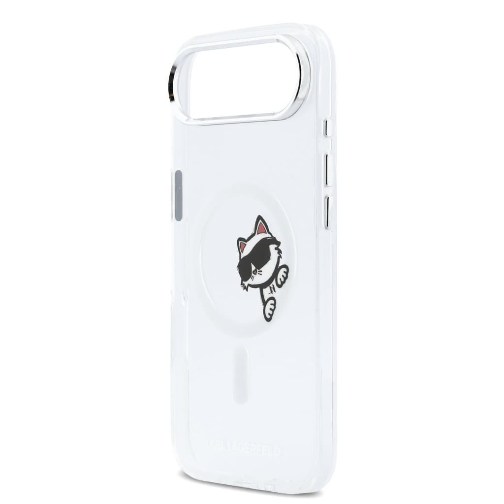 Zadní kryt Karl Lagerfeld IML Choupette Peekaboo MagSafe pro iPhone Air průhledný - náhled 5