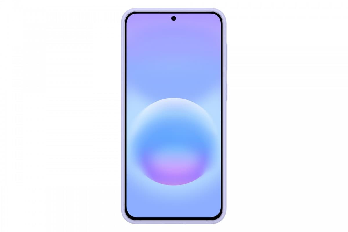 Silikonový kryt Samsung EF-PA576CVE pro Galaxy A57 fialový - náhled 5