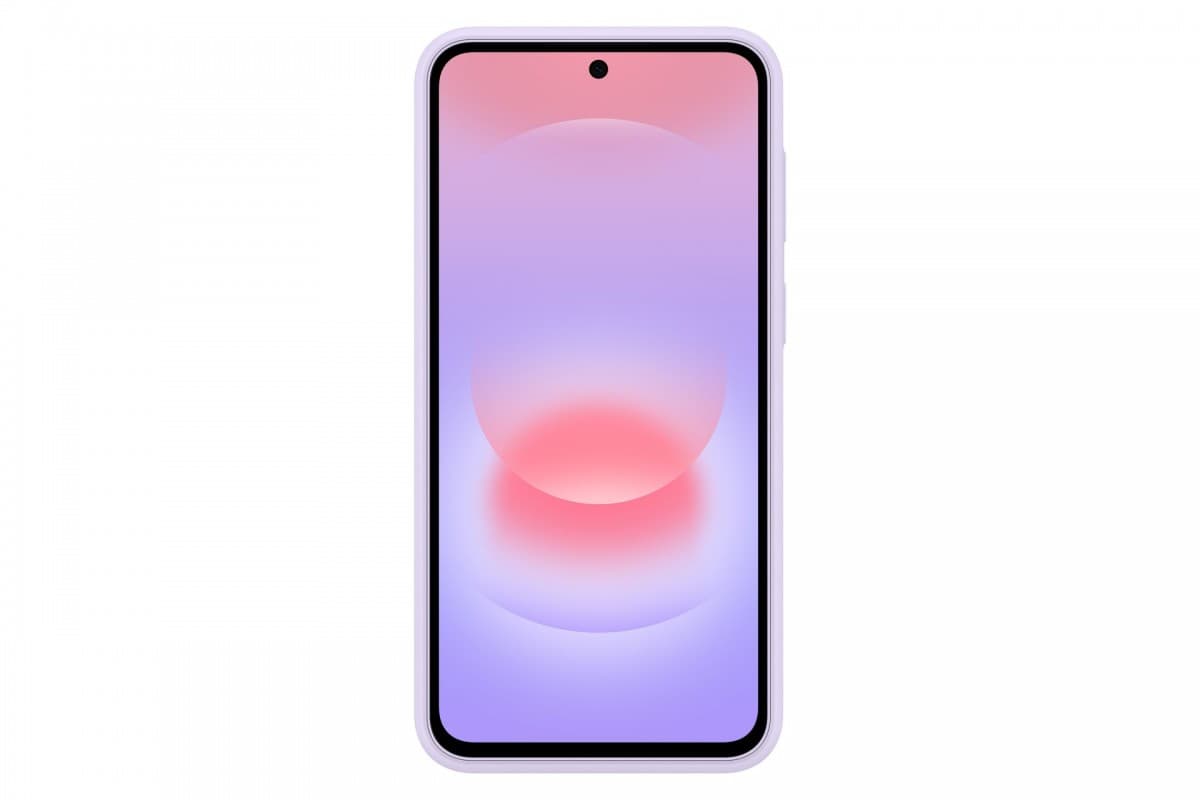Silikonový kryt Samsung EF-PA376CVE pro Galaxy A37 světle fialový - náhled 5