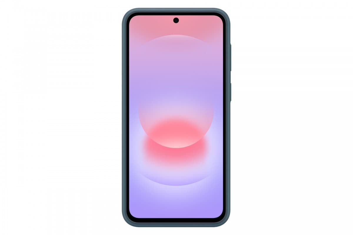 Silikonový kryt Samsung EF-PA376CKE pro Galaxy A37 tmavě zelený - náhled 5