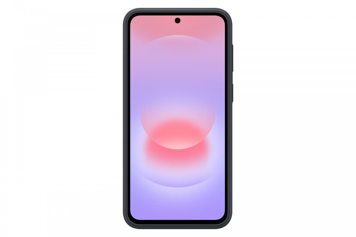 Silikonový kryt Samsung EF-PA376CBE pro Galaxy A37 černý - náhled 5