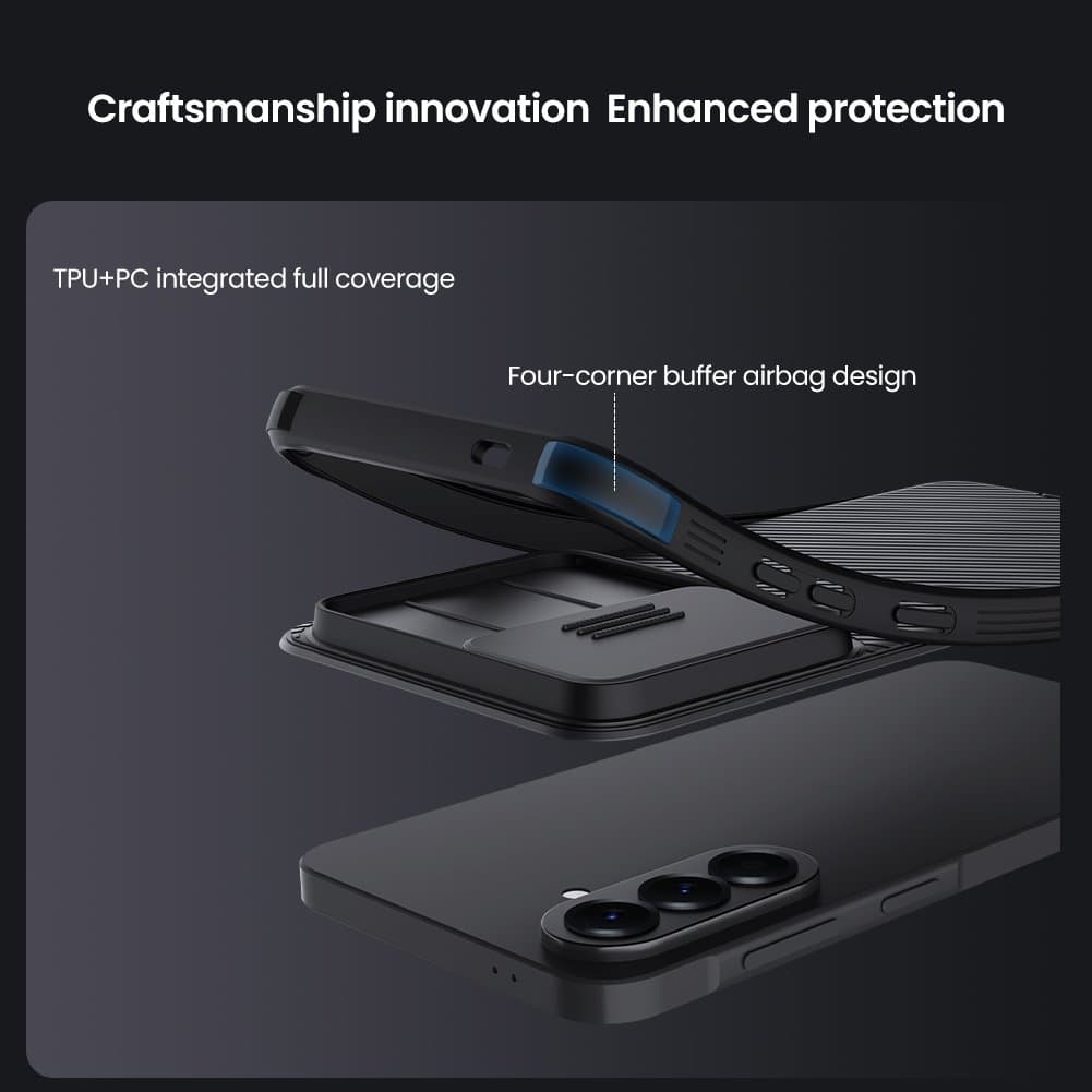 Kryt zadní Nillkin CamShield PRO pro Samsung Galaxy A57 černý - náhled 5