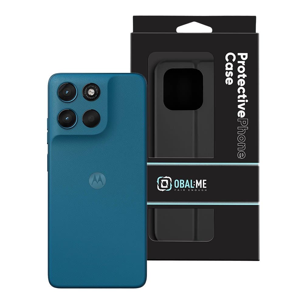 Pouzdro OBAL:ME SmoothTouch pro Motorola G57 Power černé - náhled 5