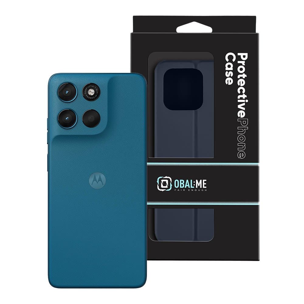 Pouzdro OBAL:ME SmoothTouch pro Motorola G57 Power tmavě modré - náhled 5