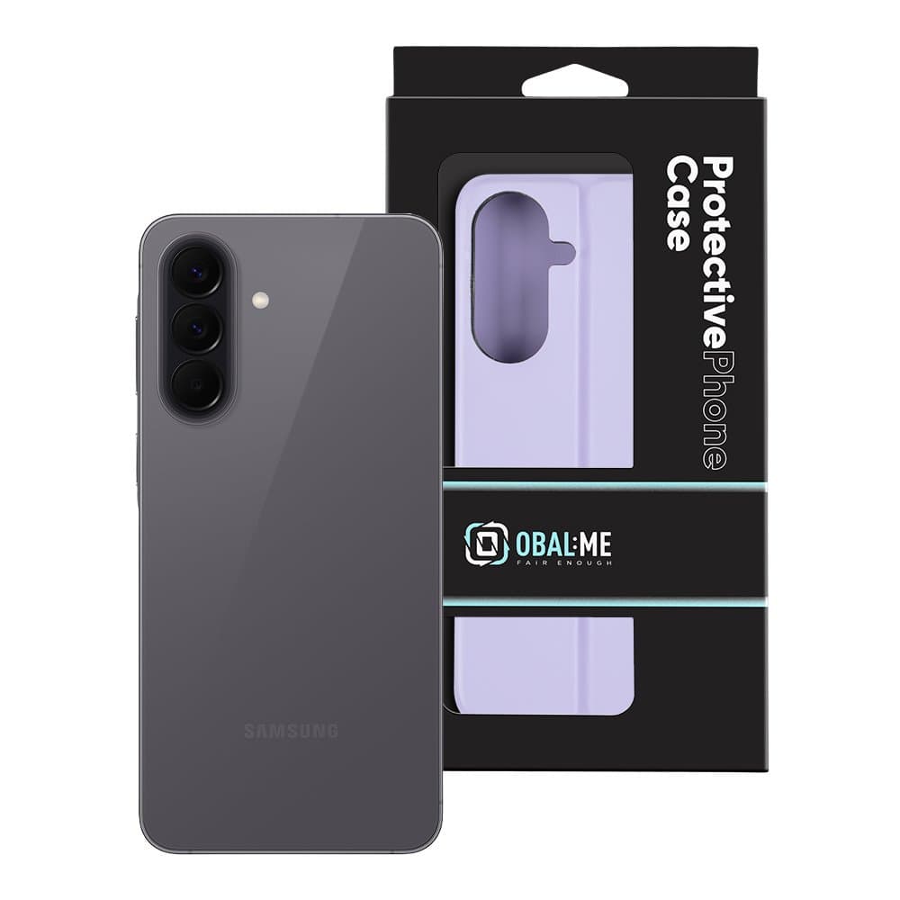 Pouzdro OBAL:ME SmoothTouch pro Samsung Galaxy A57 5G pastelově fialové - náhled 5