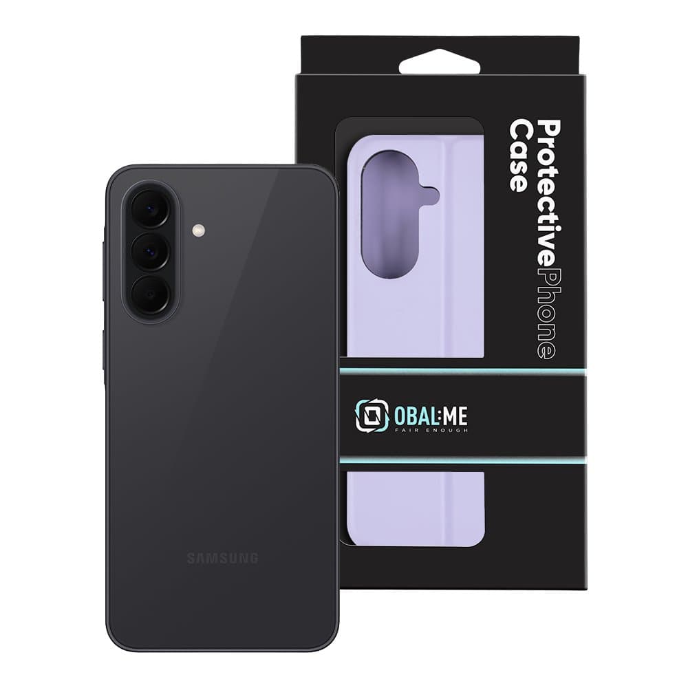 Pouzdro OBAL:ME SmoothTouch pro Samsung Galaxy A37 5G pastelově fialové - náhled 5