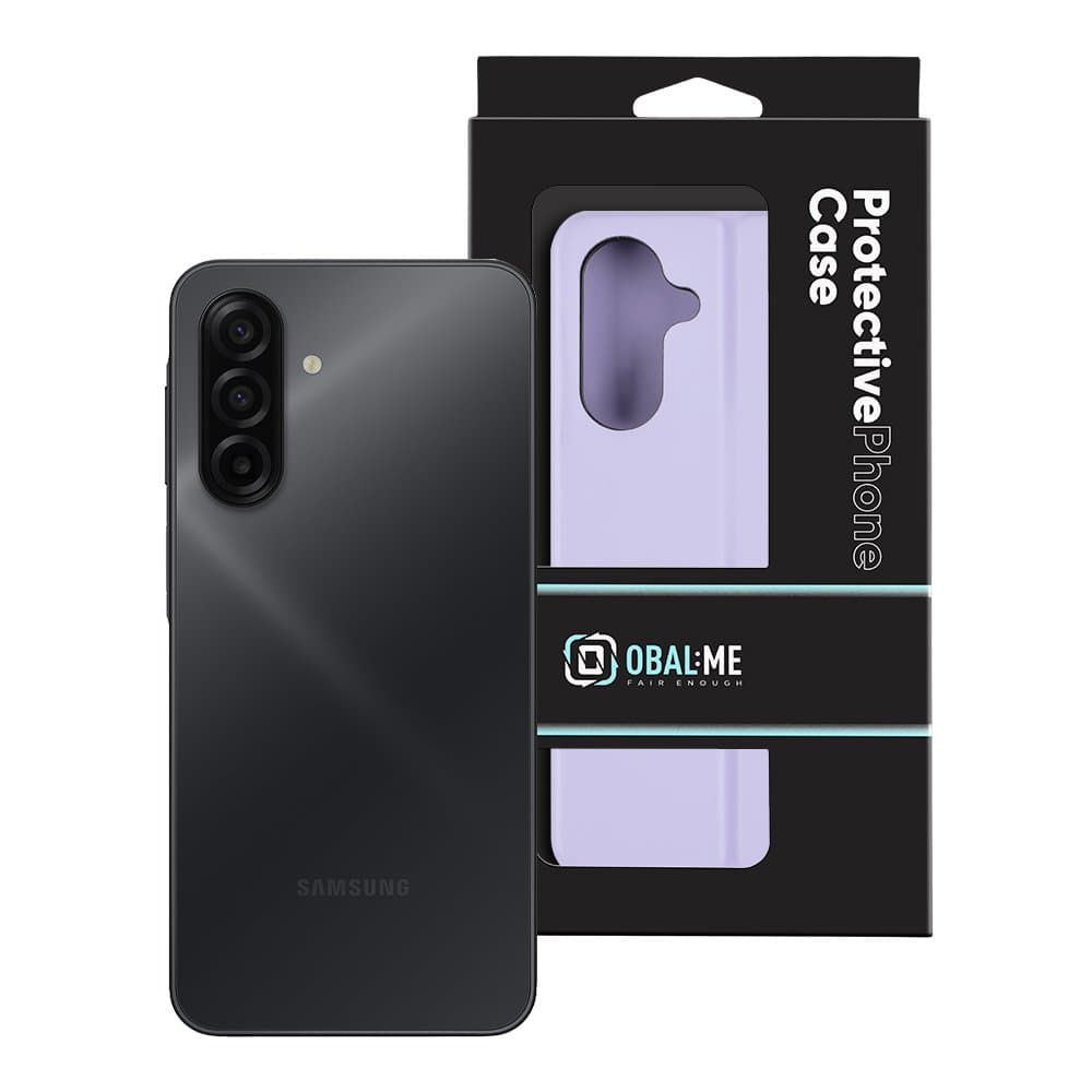 Pouzdro OBAL:ME SmoothTouch pro Samsung Galaxy A17 4G/5G pastelově fialové - náhled 5