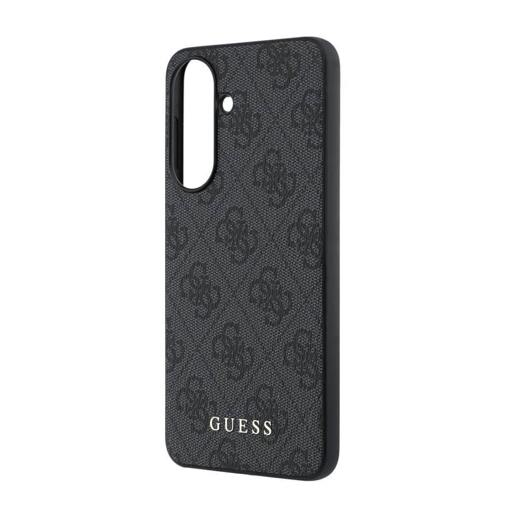 Kryt Guess PU 4G Metal Classic Logo pro Samsung Galaxy A57 šedý - náhled 5