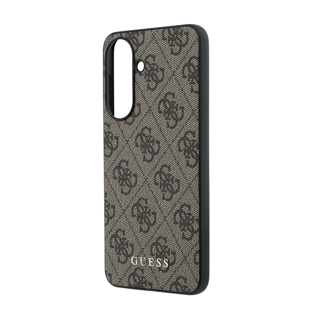 Kryt Guess PU 4G Metal Classic Logo pro Samsung Galaxy A57 hnědý - náhled 5