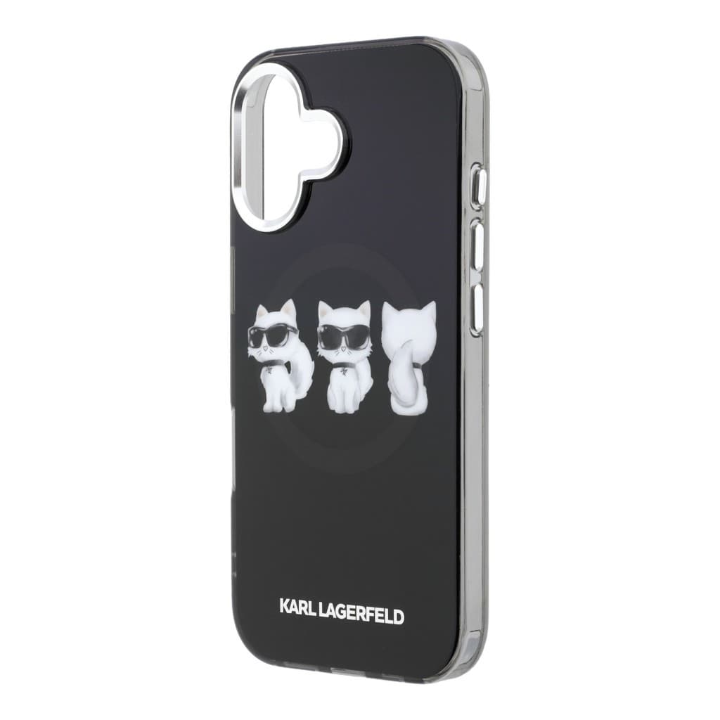 Zadní kryt Karl Lagerfeld IML Choupette Trio Watercolor MagSafe pro iPhone 17 - náhled 5