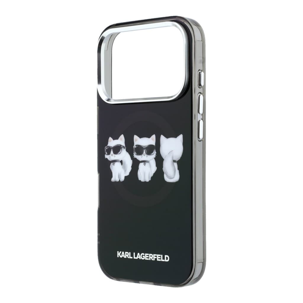Zadní kryt Karl Lagerfeld IML Choupette Trio Watercolor MagSafe pro iPhone 17 Pro - náhled 5