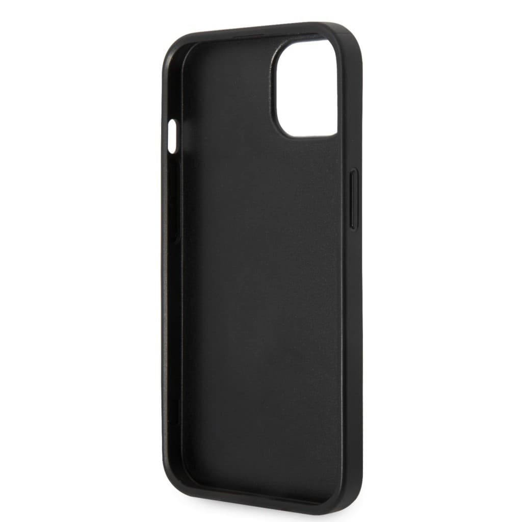 Karl Lagerfeld PU Saffiano Karl Head Zadní Kryt pro iPhone 14 Plus Black - náhled 5