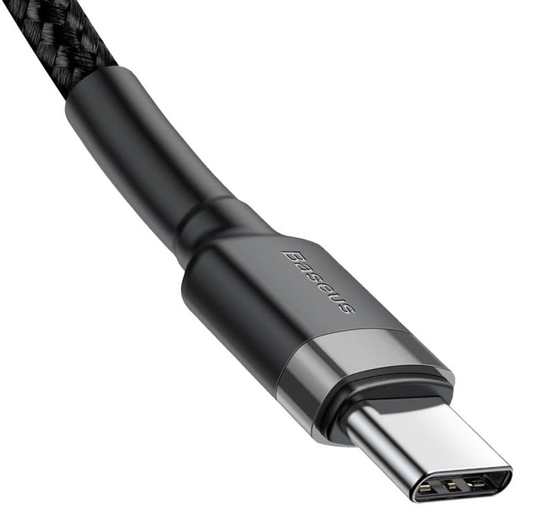 Baseus CATKLF-HG1 Cafule Kabel USB-C 60W 2m Gray/Black - náhled 5